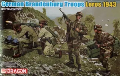 German Brandenburg Troops, Leros 1943 (4 Figures Set)