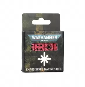 Warhammer 40000: Chaos S/marines Dice (86-62)