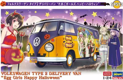 Volkswagen Type 2 Delivery Van "Egg Girls Happy Halloween"