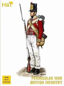 Brytyjska piechota, okres napoleoński, wojna na półwyspie iberyjskim