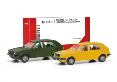 MiniKit VW Golf II 4-türig, olivgrün/ginstergelb