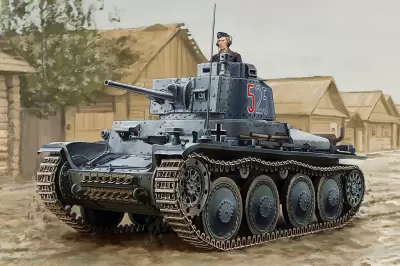 Niemiecki czołg lekki Pzkpfw 38(t) Ausf E/F