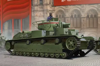 Sowiecki czołg średni T-28, wersja wczesna