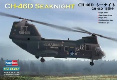 Amerykański śmigłowiec transportowy CH-46D Sea Knight