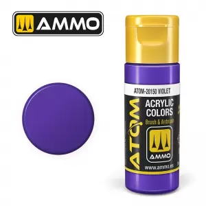 Farba akrylowa 20 ml ATOM COLOR: Violet