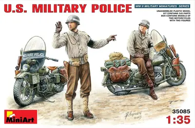 Amerykańscy żandarmi i dwa motocykle (Military Police)