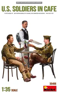 Amerykańscy żołnierze w Cafe