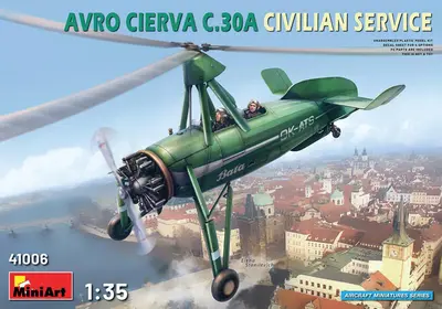 Czechosłowacki/brytyjski, norweski, australijski wiatrakowiec Avro Cierva C 30A, cywilny