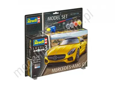 Samochód Mercedes-AMG GT (z farbami)