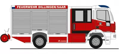 Magirus HLF Straż pożarna w Dillingen