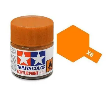 Farba olejna X-6 Orange gloss/ 10ml