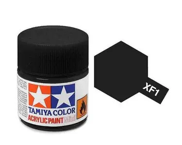 Farba akrylowa - XF-1 Flat Black/ 23ml