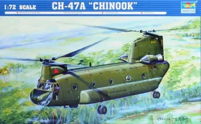 Amerykański śmigłowiec transportowy CH-47 A Chinook