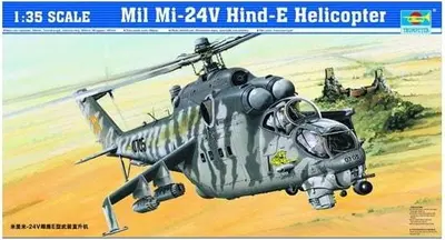Radziecki śmigłowiec MIL MI-24 W HIND-E