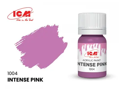 Farba akrylowa - Intense Pink / 12ml