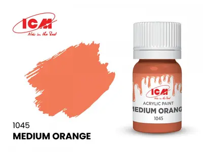 Farba akrylowa - Medium Orange / 12ml