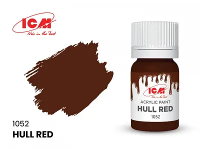 Farba akrylowa - Hull Red / 12ml