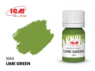 Farba akrylowa - Lime Green / 12ml