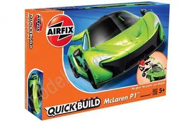 Samochód McLaren P1 zielony (seria Quick Build)