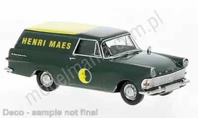 Opel P2 box 1960, Henri Maes