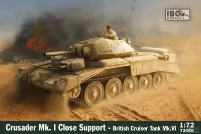Brytyjski czołg bliskiego wsparcia Crusader Mk.I CS