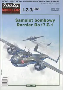 Mały Modelarz - Samolot Bombowy Dornier Do 17 Z-1