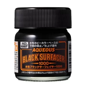 Farba akrylowa Aqueous Black Surfacer 1000 / 40ml