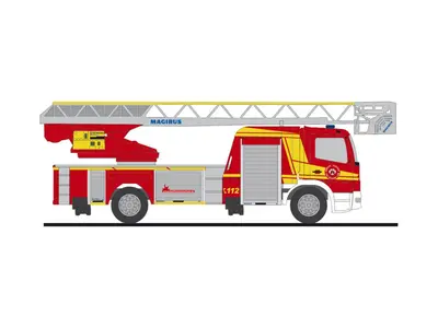 Magirus DLK  wóz strażacki, FW Weilheim