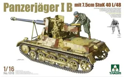 Niemiecki niszczyciel czołgów Panzerjäger I B 7,5cm StuK 40 L/48