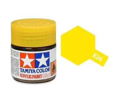 Farba akrylowa - X-24 Clear Yellow gloss / 10ml