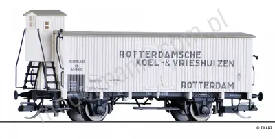 Wagon towarowy kryty chłodnia piwna „Rotterdamsche Koel & Vries"