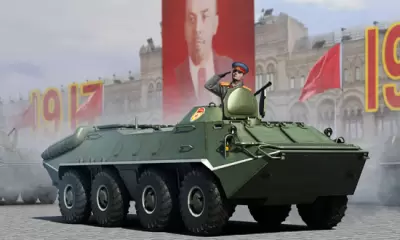 Radziecki transporter opancerzony  BTR-70 wczesny