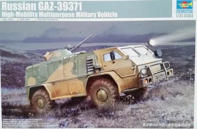 Radziecki wóz zwiadowczy GAZ 39371 - 1:35