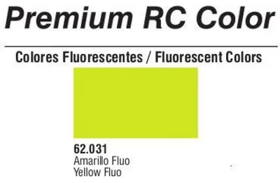 Farba akrylowa Premium Color 031 - Yellow Fluo / 60ml