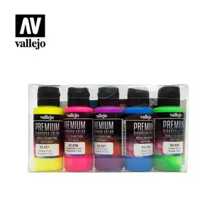 Premium Color Zestaw 5 farb - Fluo Color 60 ml.