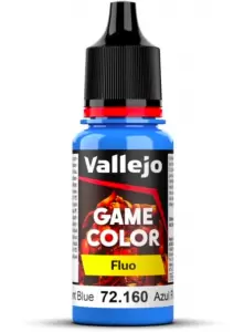 VALLEJO 72160 Game Color Fluo 18 ml. Fluorescent Blue
