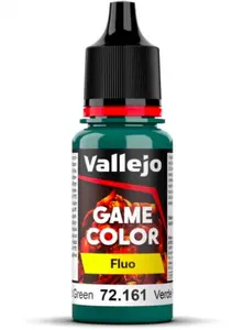 VALLEJO 72161 Game Color Fluo 18 ml. Fluorescent Cold Green