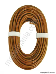 Kabel 0,75 mm², 10 m, brązowy