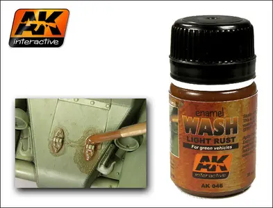 Jasno rdzawy wash (AK 046)  / 35ml
