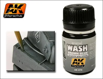 Wash dla Panzer Grey (AK 070)  / 35ml