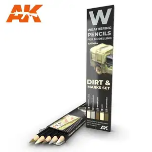 Zestaw ołówków do weatheringu Dirt