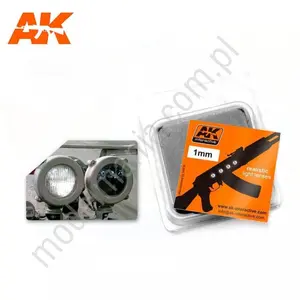 AK Lenses - Biała soczewka / optyka 1mm