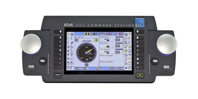 ECoS 2.5 Zentrale, 6A, 7" TFT Display, Capacitive Touch, MM/DCC/SX/M4, Netzteil 90-240V Eu