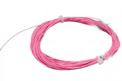 Elastyczny przewód (kabel), średnica 0,5mm, AWG36, 2A, 10 metrów, różowy