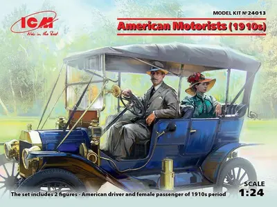 Amerykańscy kierowcy z roku 1910