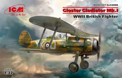 Brytyjski myśliwiec Gloster Gladiator Mk.I