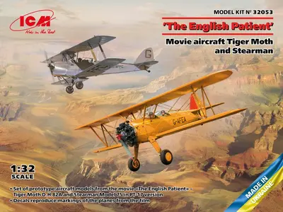 Brytyjski samolot szkolny De Havilland Tiger Moth i Stearman PT-17 Kaydet "The English Pat