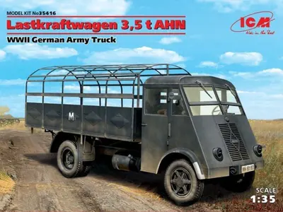 Niemiecka ciężarówka Lastkraftwagen 3,5 Ahn
