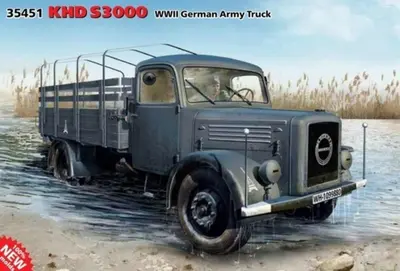 Niemiecka ciężarówka Khd S3000