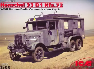 Ciężarówka Henschel 33D1 Kfz.72